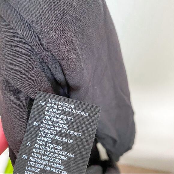 & Other Stories Sleeveless Wrap Dress Size 6 - Picture 7 of 9